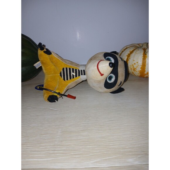 R Dakin Dream Pets Ty Coon Racoon Stuffed Animal Sawdust #233 7" Vintage - Picture 15 of 16